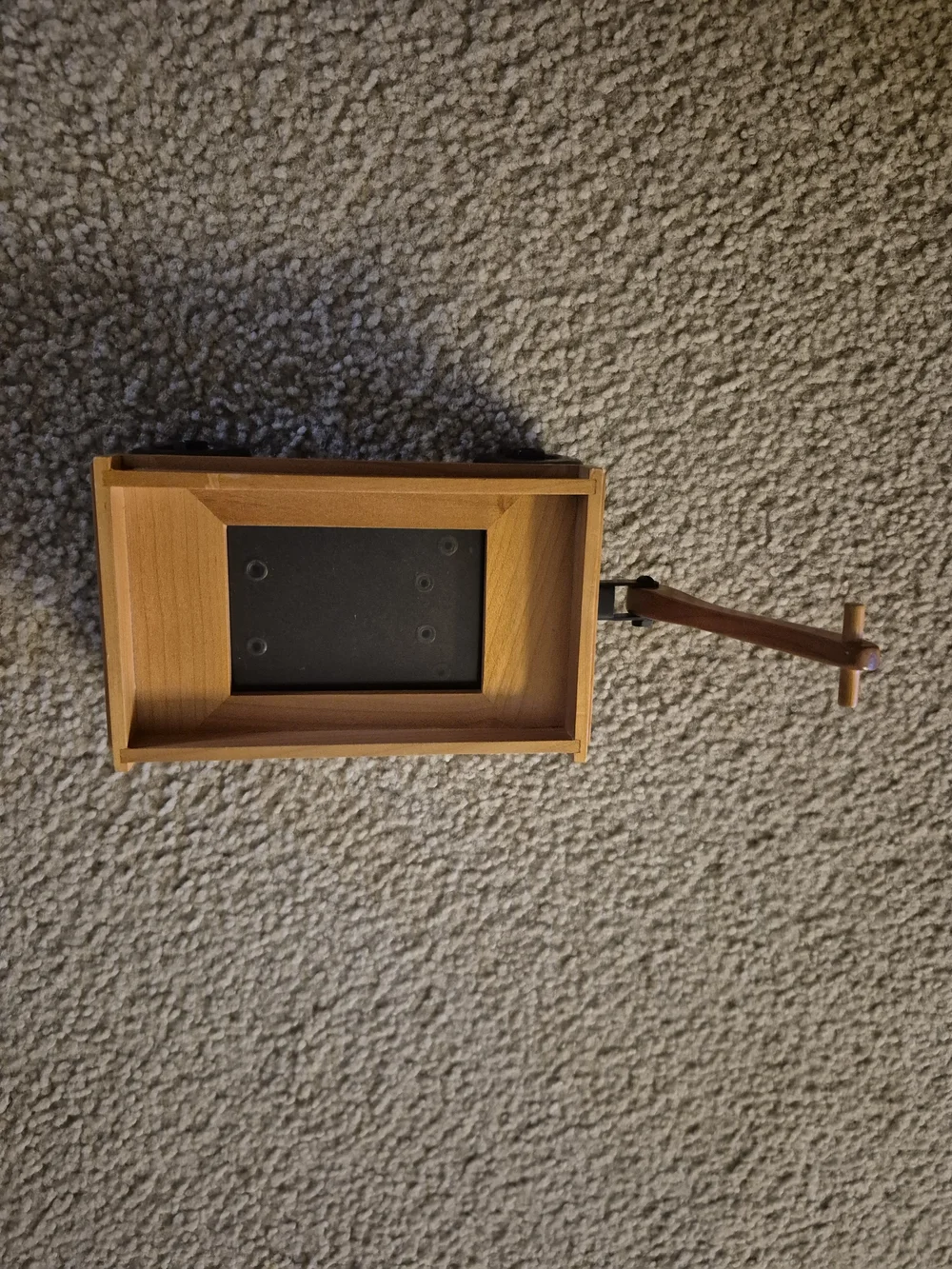 Wooden Wagon Picture Frame